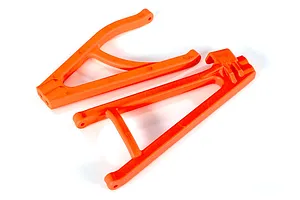 Traxxas 2.2/3.0" Off Road Tyres on Satin Chrome/Red Rims - Glued Wheels 2Pcs