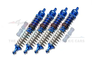 Caster blocks (c-hubs), extreme heavy duty, gray (left &amp; right)/ 3x26mm hinge pins (2)/ 3x15mm BCS (2) (for use with #9182 upgrade kit)