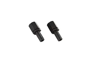 Axial 1.9 Black Rhino Primm Wheels, 12mm Hex, Black, 2pcs