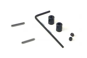 Traxxas 2.2/3.0" Off Road Tyres on Satin Chrome/Red Rims - Glued Wheels 2Pcs