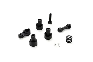 Traxxas 2.2/3.0" Off Road Tyres on Satin Chrome/Red Rims - Glued Wheels 2Pcs