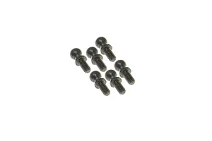Traxxas 2.2/3.0" Off Road Tyres on Satin Chrome/Red Rims - Glued Wheels 2Pcs