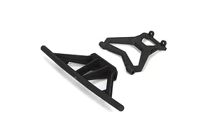 Traxxas 2.2/3.0" Off Road Tyres on Satin Chrome/Red Rims - Glued Wheels 2Pcs