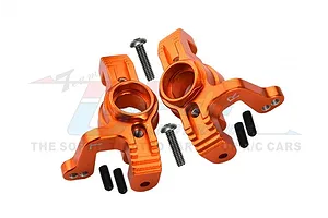 ALUMINUM FRONT KNUCKLE ARMS-8PC SET LU4021 - ORANGE