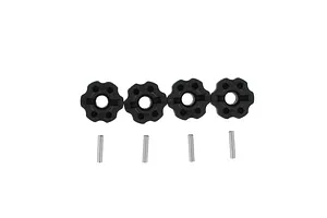 Traxxas 2.2/3.0" Off Road Tyres on Satin Chrome/Red Rims - Glued Wheels 2Pcs