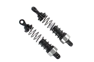 Traxxas 2.2/3.0" Off Road Tyres on Satin Chrome/Red Rims - Glued Wheels 2Pcs