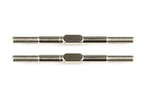 Traxxas 2.2/3.0" Off Road Tyres on Satin Chrome/Red Rims - Glued Wheels 2Pcs