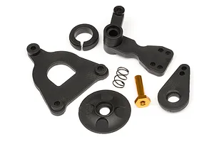 Axial 1.9 Black Rhino Primm Wheels, 12mm Hex, Black, 2pcs