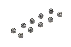 Traxxas 2.2/3.0" Off Road Tyres on Satin Chrome/Red Rims - Glued Wheels 2Pcs