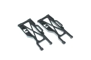 Traxxas 2.2/3.0" Off Road Tyres on Satin Chrome/Red Rims - Glued Wheels 2Pcs