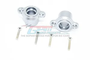 ALUMINUM REAR AXLE ADAPTERS-6PC SET SB022 - SILVER