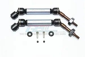 Traxxas-Slash 4X4 1:10 Steel+Aluminium Rear CVD Drive Shaft With 12mmx6mm Wheel Hex - 1Pair Set