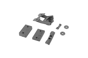 1/18 Menace F/R Street Tires MTD 12mm Black Raid (4): Granite GROM