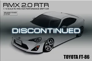 RMX 2.0 RTR Brushed Toyota FT-86 - White w/ LSD X Gyro