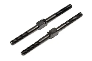 Axial 1.9 Black Rhino Primm Wheels, 12mm Hex, Black, 2pcs