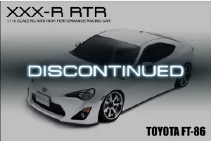 XXX-R RTR 1/10 Scale RC 4WD High Performance Racing Car (2.4G) TOYOTA FT-86 (white)