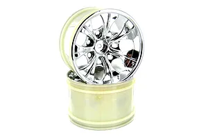 Axial 1.9 Black Rhino Primm Wheels, 12mm Hex, Black, 2pcs
