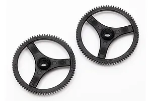 Axial 1.9 Black Rhino Primm Wheels, 12mm Hex, Black, 2pcs