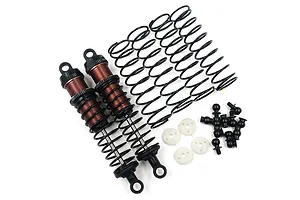 Aluminum Big Bore Go 90mm Damper 2pcs for 1/10 RC Off Road Car Black