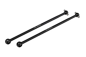 Axial 1.9 Black Rhino Primm Wheels, 12mm Hex, Black, 2pcs
