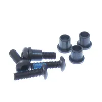 Traxxas 2.2/3.0" Off Road Tyres on Satin Chrome/Red Rims - Glued Wheels 2Pcs