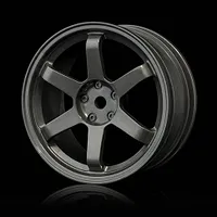 Axial 1.9 Black Rhino Primm Wheels, 12mm Hex, Black, 2pcs