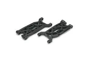 Traxxas 2.2/3.0" Off Road Tyres on Satin Chrome/Red Rims - Glued Wheels 2Pcs