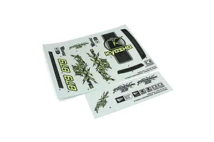 Axial 1.9 Black Rhino Primm Wheels, 12mm Hex, Black, 2pcs