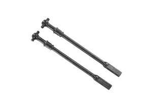 Traxxas 2.2/3.0" Off Road Tyres on Satin Chrome/Red Rims - Glued Wheels 2Pcs
