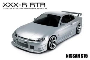 XXX-R RTR 1/10 Scale RC 4WD High Performance Racing Car (2.4G) NISSAN S15