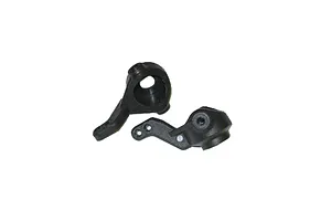 Axial 1.9 Black Rhino Primm Wheels, 12mm Hex, Black, 2pcs