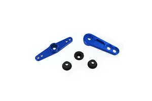 Traxxas 2.2/3.0" Off Road Tyres on Satin Chrome/Red Rims - Glued Wheels 2Pcs