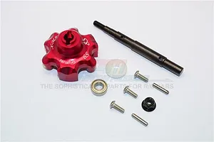 Traxxas-1/5 X-Maxx 8S Monster Truck Aluminum Trasmission Cush Drive Housing With Drive Input Shaft-10Pc Set