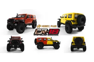 Hobby Plus 240125 1/18 Kratos RTR Scale Crawler (Yellow)