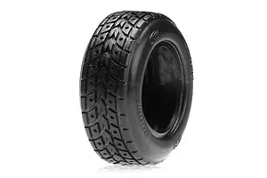 Traxxas 2.2/3.0" Off Road Tyres on Satin Chrome/Red Rims - Glued Wheels 2Pcs