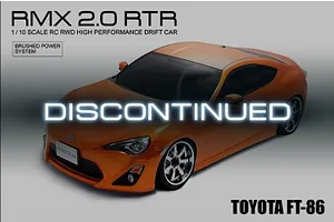 RMX 2.0 RTR Brushed Toyota FT-86 - Orange w/ LSD X Gyro