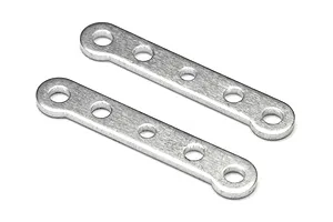Traxxas 2.2/3.0" Off Road Tyres on Satin Chrome/Red Rims - Glued Wheels 2Pcs
