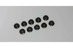 Axial 1.9 Black Rhino Primm Wheels, 12mm Hex, Black, 2pcs
