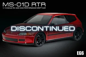 MS-01D RTR EG6 Brushed - Red