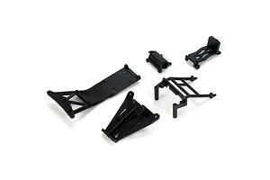 Traxxas 2.2/3.0" Off Road Tyres on Satin Chrome/Red Rims - Glued Wheels 2Pcs
