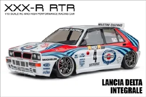 XXX-R RTR 1/10 Scale RC 4WD High Performance Racing Car (2.4G) LANCIA DELTA INTEGRALE