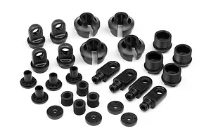 Axial 1.9 Black Rhino Primm Wheels, 12mm Hex, Black, 2pcs