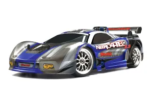 Nitro 4-Tec: 1/10 Scale Nitro-Powered 4WD Supercar with TQi 2.4 GHz radio system & Docking Base