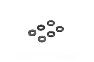 Traxxas 2.2/3.0" Off Road Tyres on Satin Chrome/Red Rims - Glued Wheels 2Pcs