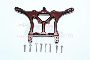 Traxxas 2.2/3.0" Off Road Tyres on Satin Chrome/Red Rims - Glued Wheels 2Pcs