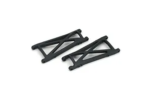 Traxxas 2.2/3.0" Off Road Tyres on Satin Chrome/Red Rims - Glued Wheels 2Pcs