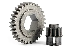 Axial 1.9 Black Rhino Primm Wheels, 12mm Hex, Black, 2pcs