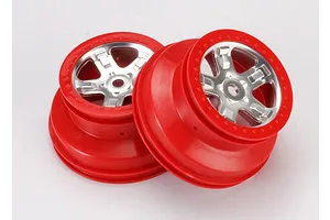 Axial 1.9 Black Rhino Primm Wheels, 12mm Hex, Black, 2pcs