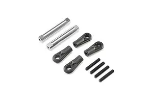 Driveshaft, center, 6061-T6 aluminum (green-anodized)