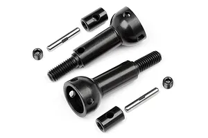 1/18 Menace F/R Street Tires MTD 12mm Black Raid (4): Granite GROM